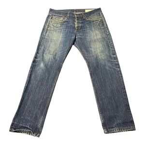 Rag & Bone Standard‎ Issue Jeans Mens 33x34 Fit 2 Slim Leg Made USA Denim Pants